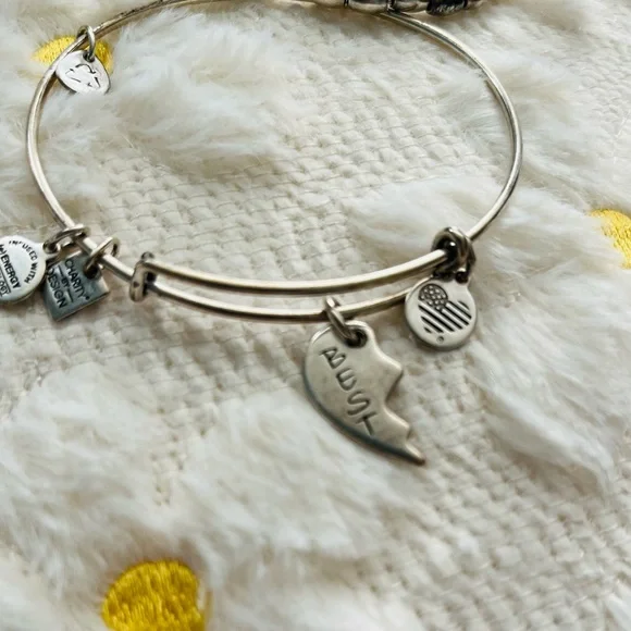 Alex and Ani Bracelet Collection of Nine - Picture 3 of 10